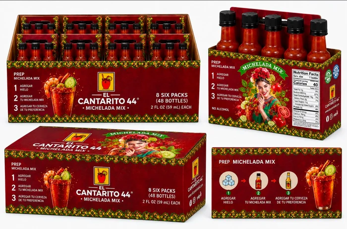Michelada Mix · Fiesta Pack (48 × 2 oz)